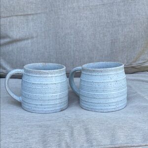 Stoneware mugs